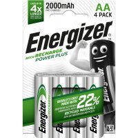 ENERGIZER® NiMH Akku Power Plus Mignon AA 2000 mAh...