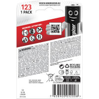 ENERGIZER® Spezialbatterie / Lithium Foto CR123A |...
