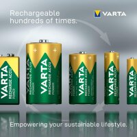 VARTA® NiMH Recharge Power Akku AA 2100mAh 2er Blister